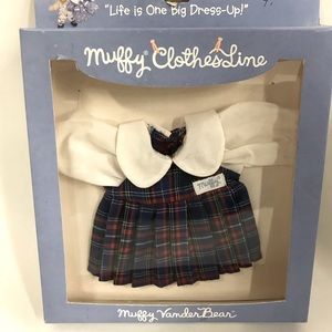 Vintage Muffy VanderBear Clothesline,  School Rules Dress #1